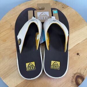 Reef Spackler Golf Sandals Mens Size 12 Limited Edition Flip Flops 19th Hole NEW
